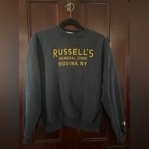 Champion Dark Blue Crewneck Sweatershirt